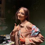 Vaccine woman template