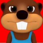 Angry Billy the beaver