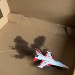 Plane in pizza box