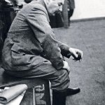 Stalin sad sitting