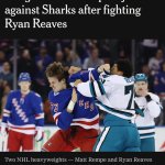 The perfect NHL headline