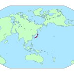 World map highlighting Japan