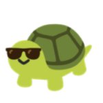 Turtle emoji cool