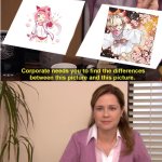 Haru Urara | image tagged in corporate wants you to find the difference | made w/ Imgflip meme maker