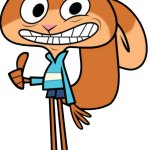 Scaredy the squirrel