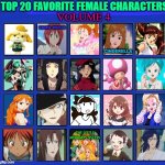 top 20 favorite female characters volume 4 | VOLUME 4; SNOW WHITE; CINDERELLA; THE LITTLE MERMAID'S SISTERS | image tagged in top 20 favorite female characters,volume 4,video games,anime,fairy tales,fantasy | made w/ Imgflip meme maker