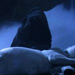 Voldemort Drinking Unicorn Blood