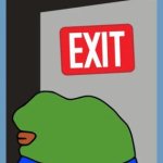 Pepe Exit or leave