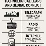 TRACE HOW EACH technological leap (telegraph, radio, internet, m