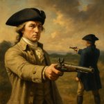 Button Gwinnett in a duel