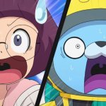 Inaho (Hailey) and Usapyon suprised