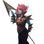 Undyne Cosplayer from Diary of Wimpy Kid