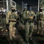 ICE thugs masks and regular police MAGA 1/6 militia pardon