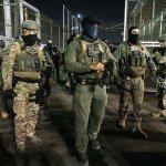 ICE thugs masks and regular police MAGA 1/6 militia pardon