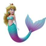 mermaid peach