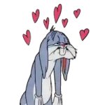 Bugs Bunny in love