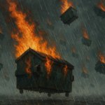 Dumpster fire storm