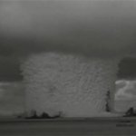 Nuclear explosion sea fleet navy GIF Template