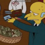 Homer Collecting Donations