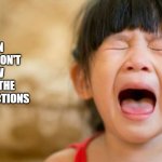 Crying Girl | WHEN PEOPLE DON'T KNOW ABOUT THE LOCAL ELECTIONS | image tagged in crying girl | made w/ Imgflip meme maker