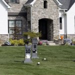 Myles Garrett Halloween decor