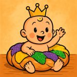 King cake baby