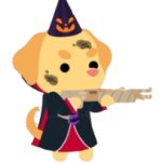 Jacob Pawfang with a Cardboard Shotgun