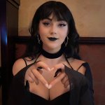Nice goth chick