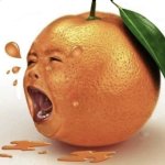 Crying Orange