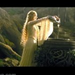 lady pouring water template