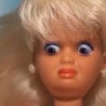 Barbie eww disgust scared