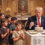 Trump - 350 million for a ballroom, but cutting SNAP benefits meme