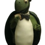 Bert The Turtle with sandwich