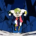 broly run GIF Template