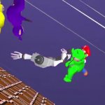 SMG4 Mario OUT OF THE PARK meme