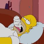 The Simpsons burnt tongue