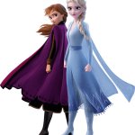 Anna and Elsa (Frozen II) PNG