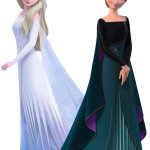 Anna and Elsa (Frozen II) PNG