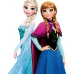 Anna and Elsa (Frozen) PNG