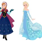 Anna and Elsa (Sisters) PNG