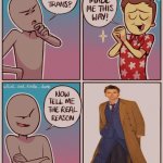 tell me the real reason trans template