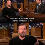 Ricky Gervais come essere morti