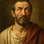 Cato the younger rolling his eyes