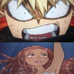 bakugo hates black ariel | image tagged in bakugo hates who,black ariel,the little mermaid,crossover memes,my hero academia,anime memes | made w/ Imgflip meme maker