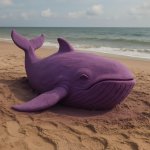 Purple Sand Whale