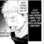 he's doing tricks on it template