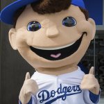 Dodger mascot