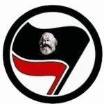 Antifa Flag with Marx