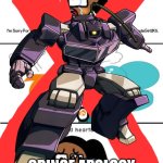 I ruin your fill in meme with Shockwave (satire) | UH OH! CRINGE APOLOGY DENIED MEME DETECTED! | image tagged in ruin this fill in meme 316,shockwave,transformers,deviantart,cringe,why are you reading the tags | made w/ Imgflip meme maker