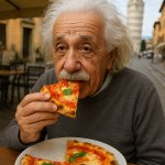 Albert Einstein pizza